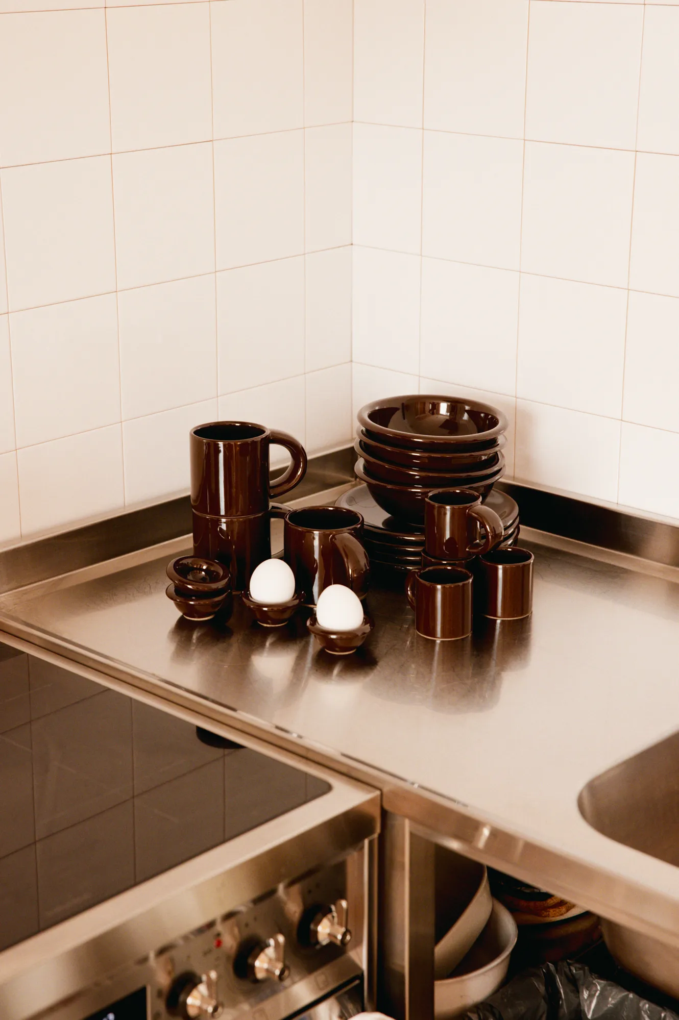 Bronto mug 30 cl 2-pack, Brown Hem