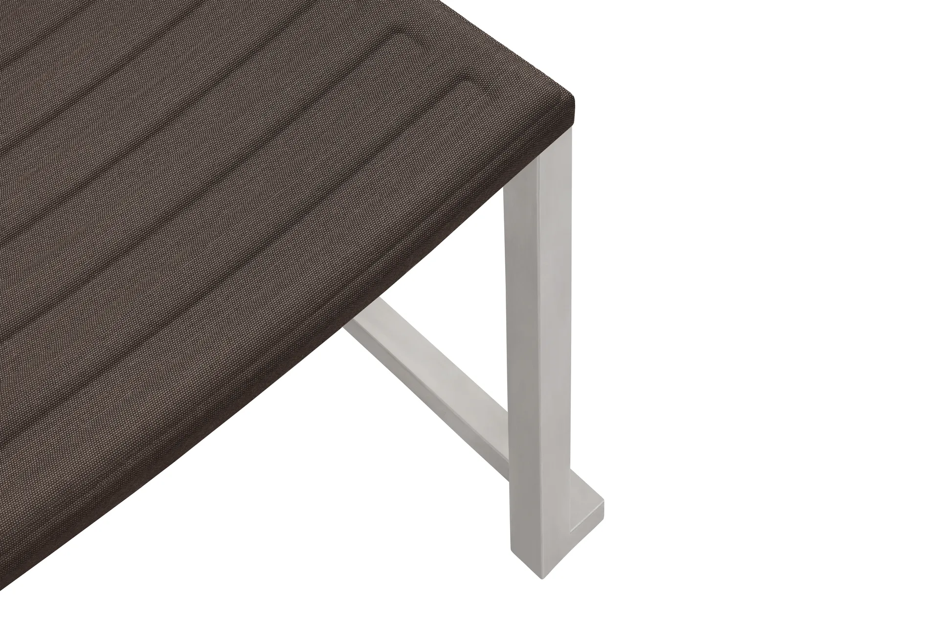 Chop seat cushion 39x54 cm, Brown Hem