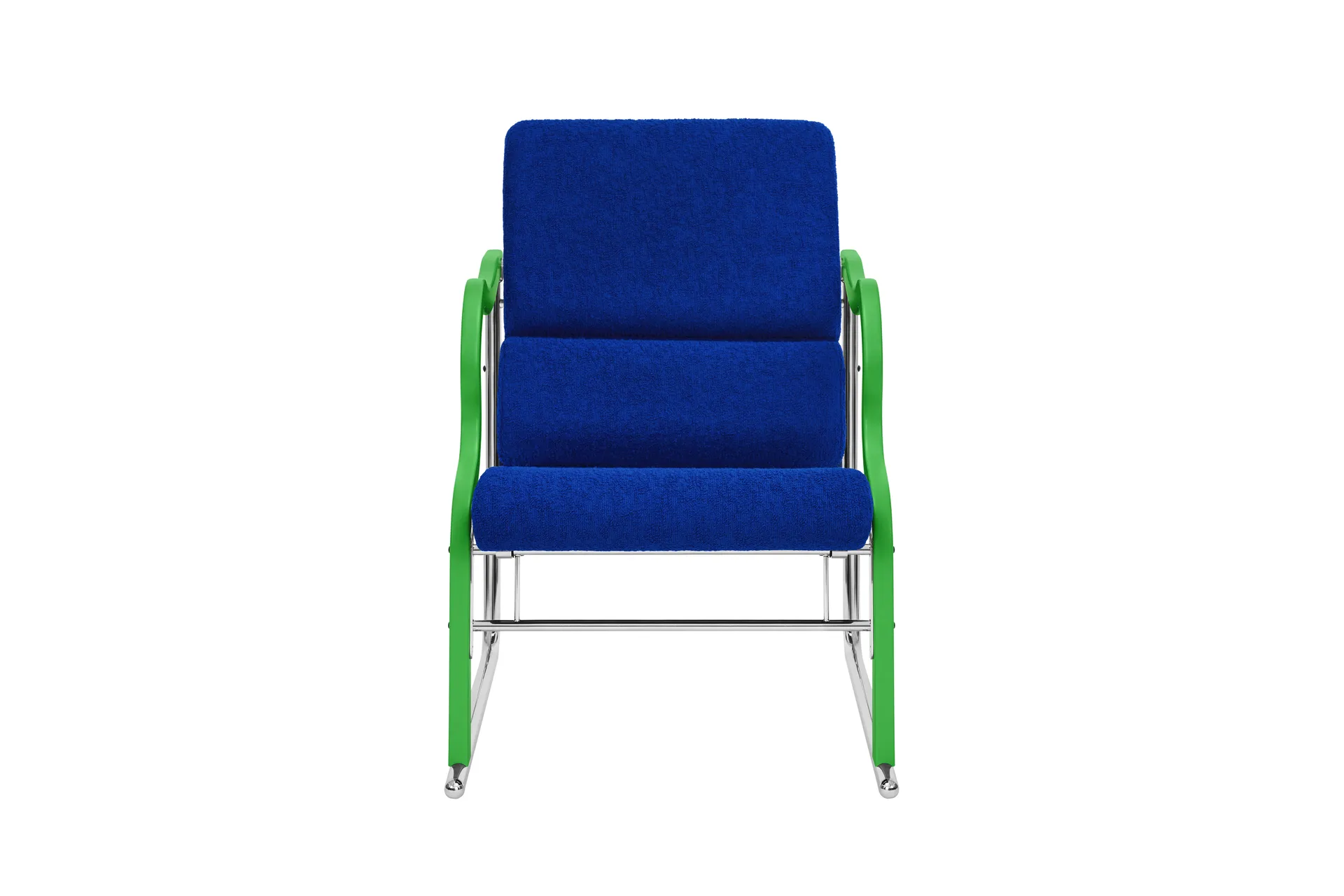 Experiment 501 lounge chair, Green-ultramarine Hem