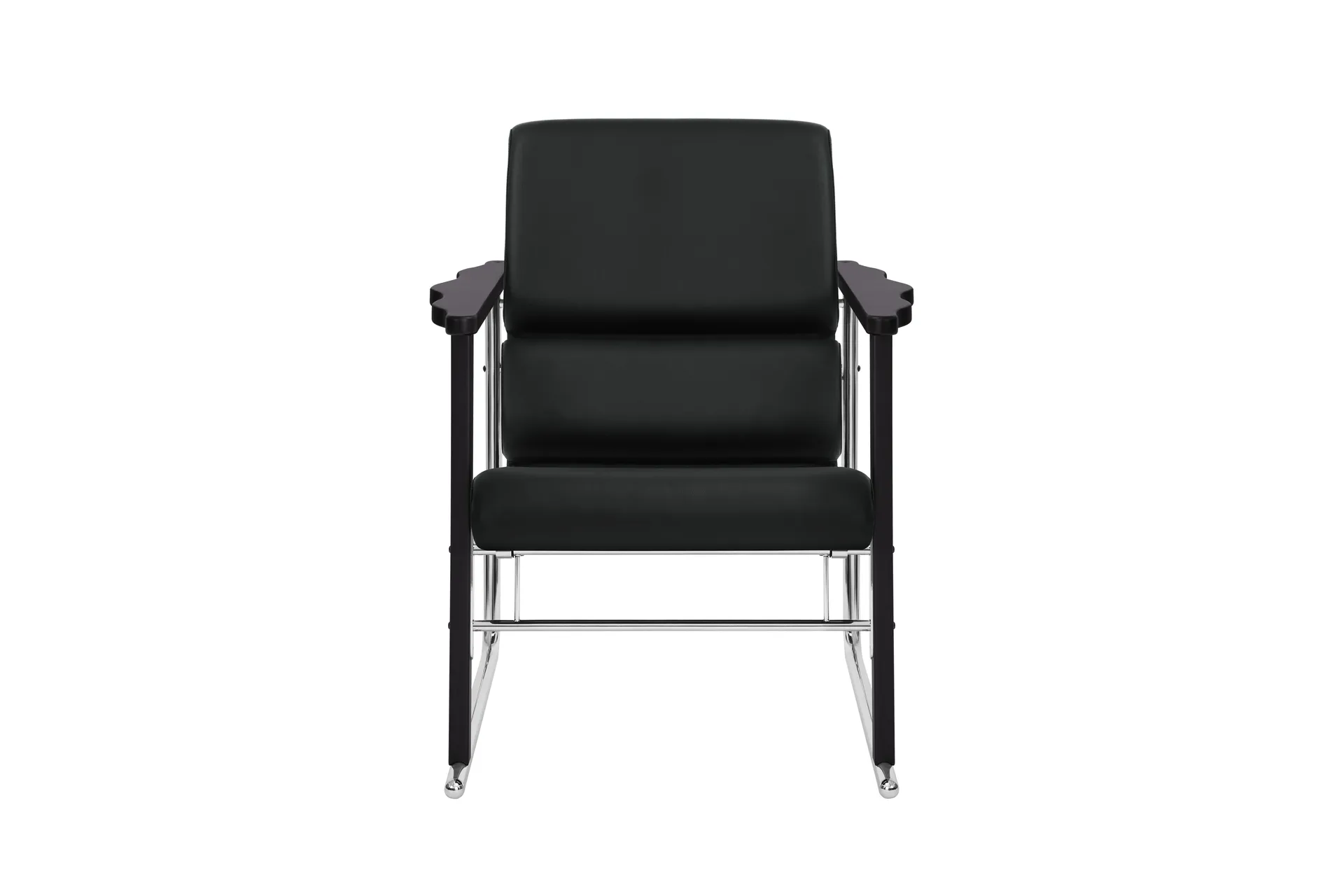 Experiment 502 lounge chair, Black-black leather Hem
