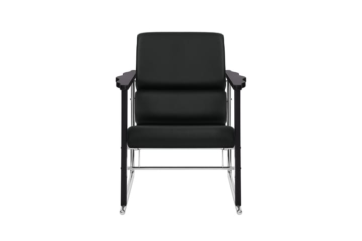 Experiment 502 lounge chair, Black-black leather Hem