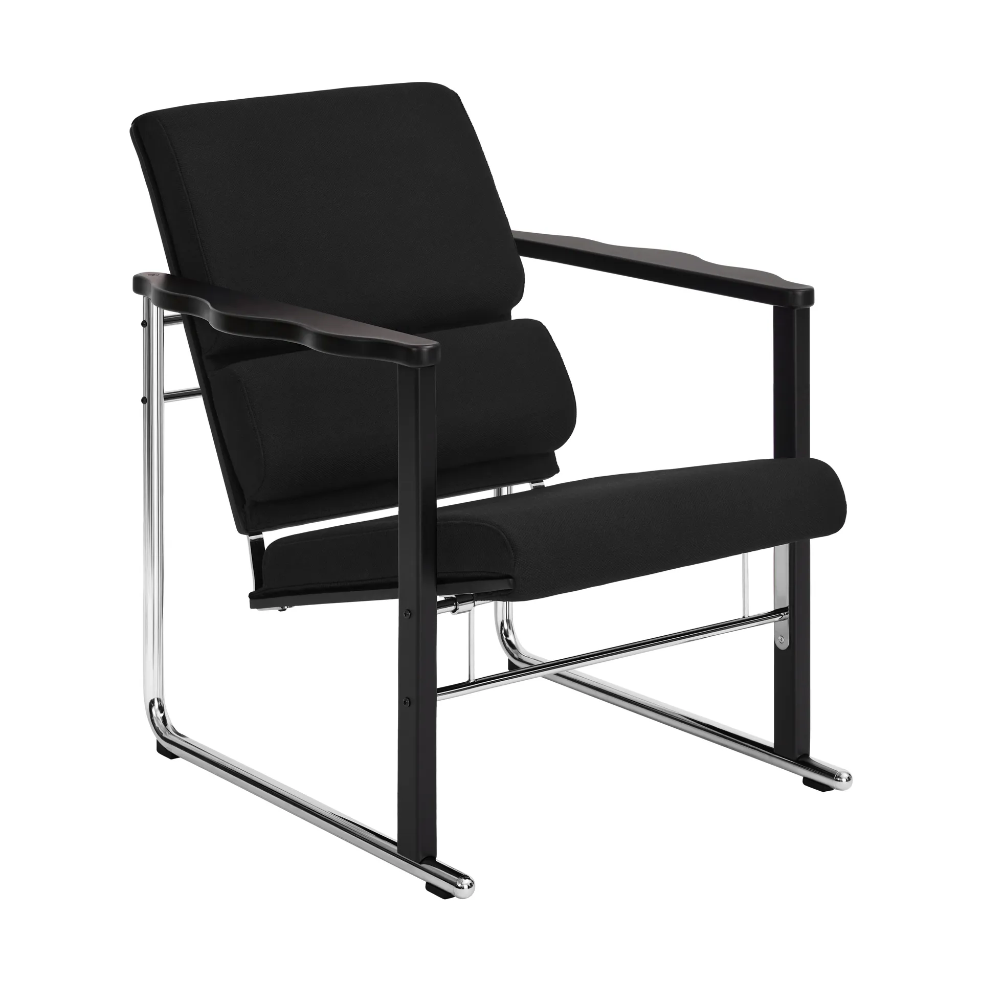 Experiment 502 lounge chair, Black-black Hem