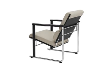 Experiment 502 lounge chair - Black-light beige - Hem