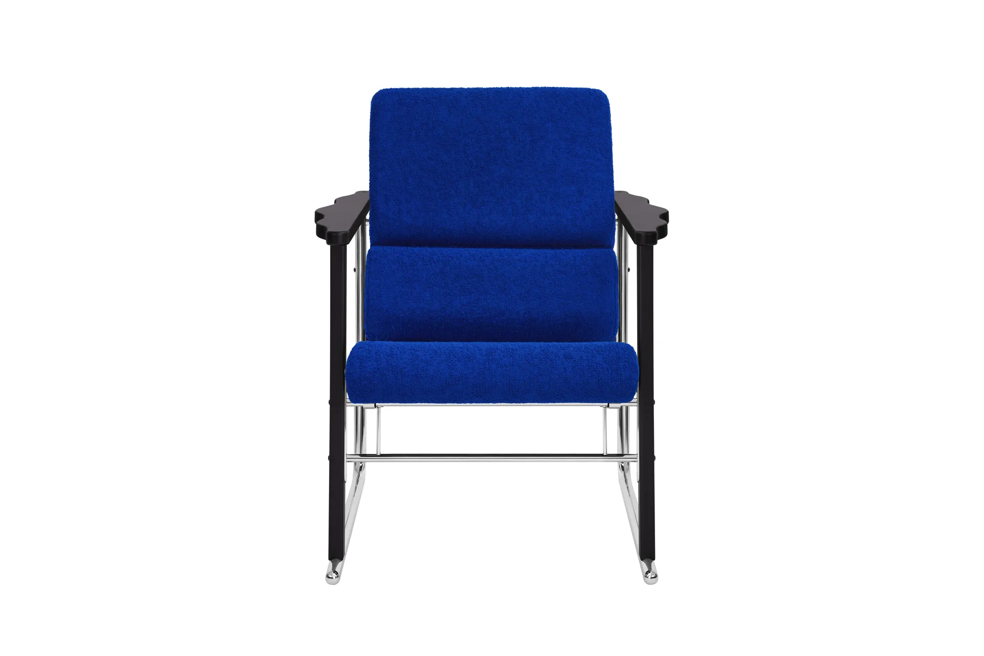 Experiment 502 lounge chair, Black-ultramarine Hem