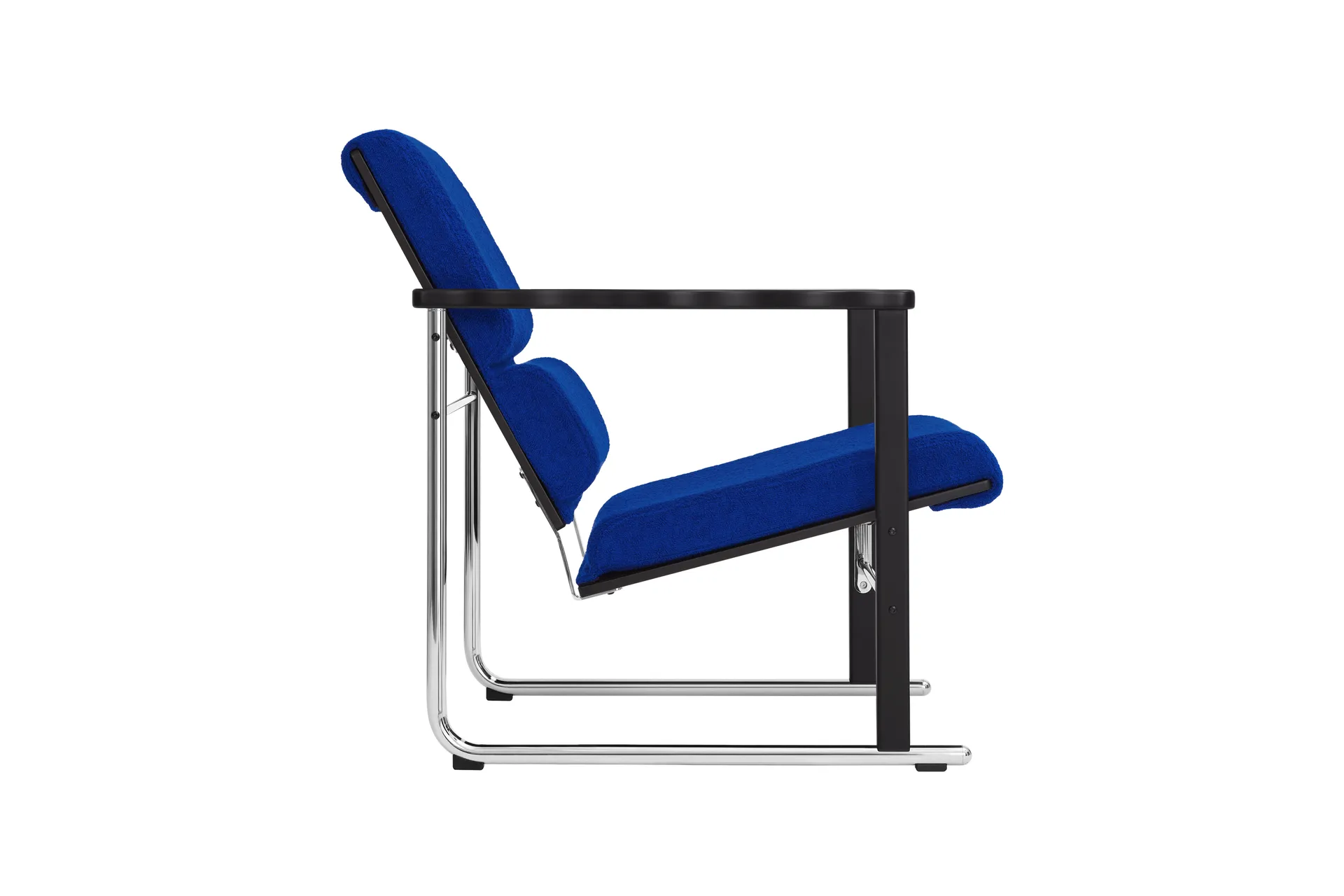 Experiment 502 lounge chair, Black-ultramarine Hem