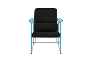 Experiment 502 lounge chair - Blue-black - Hem