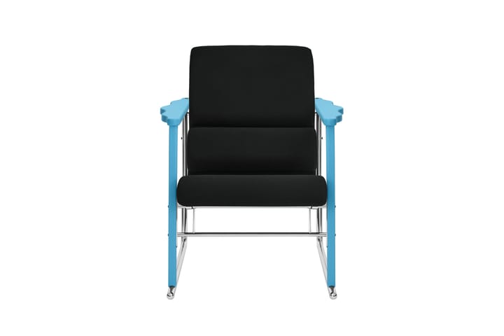 Experiment 502 lounge chair, Blue-black Hem