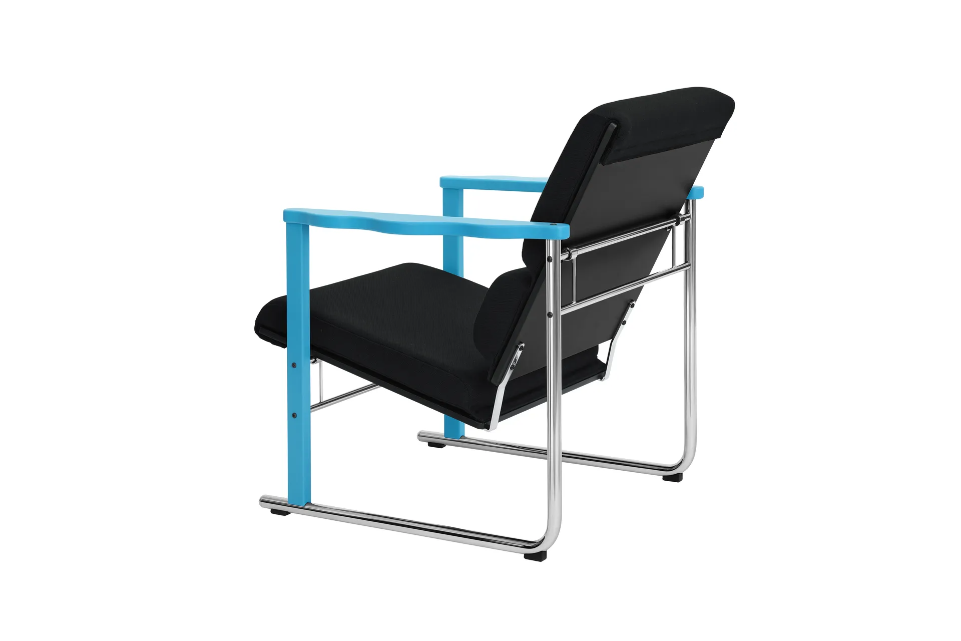 Experiment 502 lounge chair, Blue-black Hem