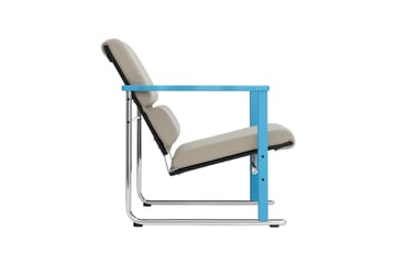 Experiment 502 lounge chair - Blue-light beige - Hem
