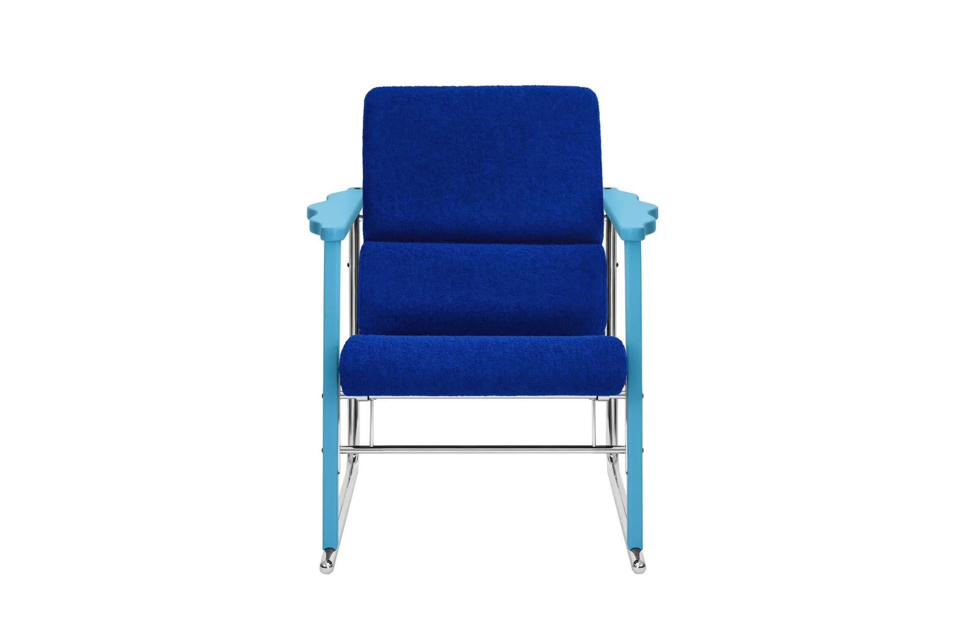Experiment 502 lounge chair, Blue-ultramarine Hem