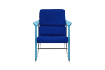 Experiment 502 lounge chair - Blue-ultramarine - Hem