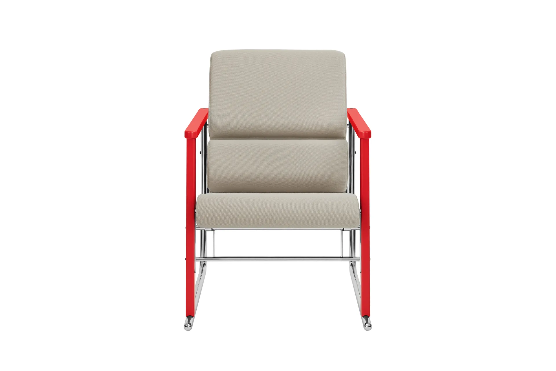 Experiment 503 lounge chair, Red-light beige Hem
