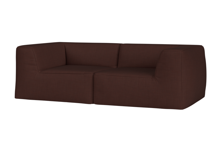 Great 2-seater sofa 220 cm, Cifrado 0381 Hem