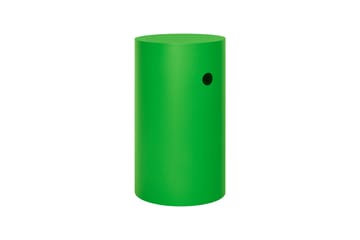 Hide pedestal Ø38x68 cm - Pure green textured - Hem