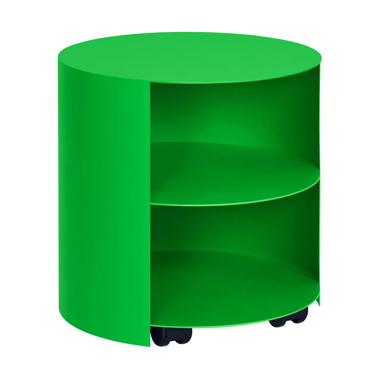 Hem Hide side table o38x41 cm Pure green textured | Scandinavian Design | Side tables | Green