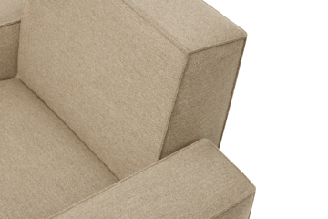 Hunk lounge chair with arm rest - Beige - Hem