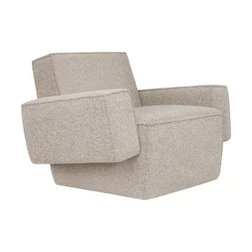 Hunk lounge chair with arm rest - Swan - Hem