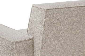 Hunk lounge chair with arm rest - Swan - Hem