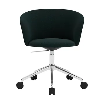 Kendo Swivel office chair with 5 wheels - Pine-polished aluminium - Hem