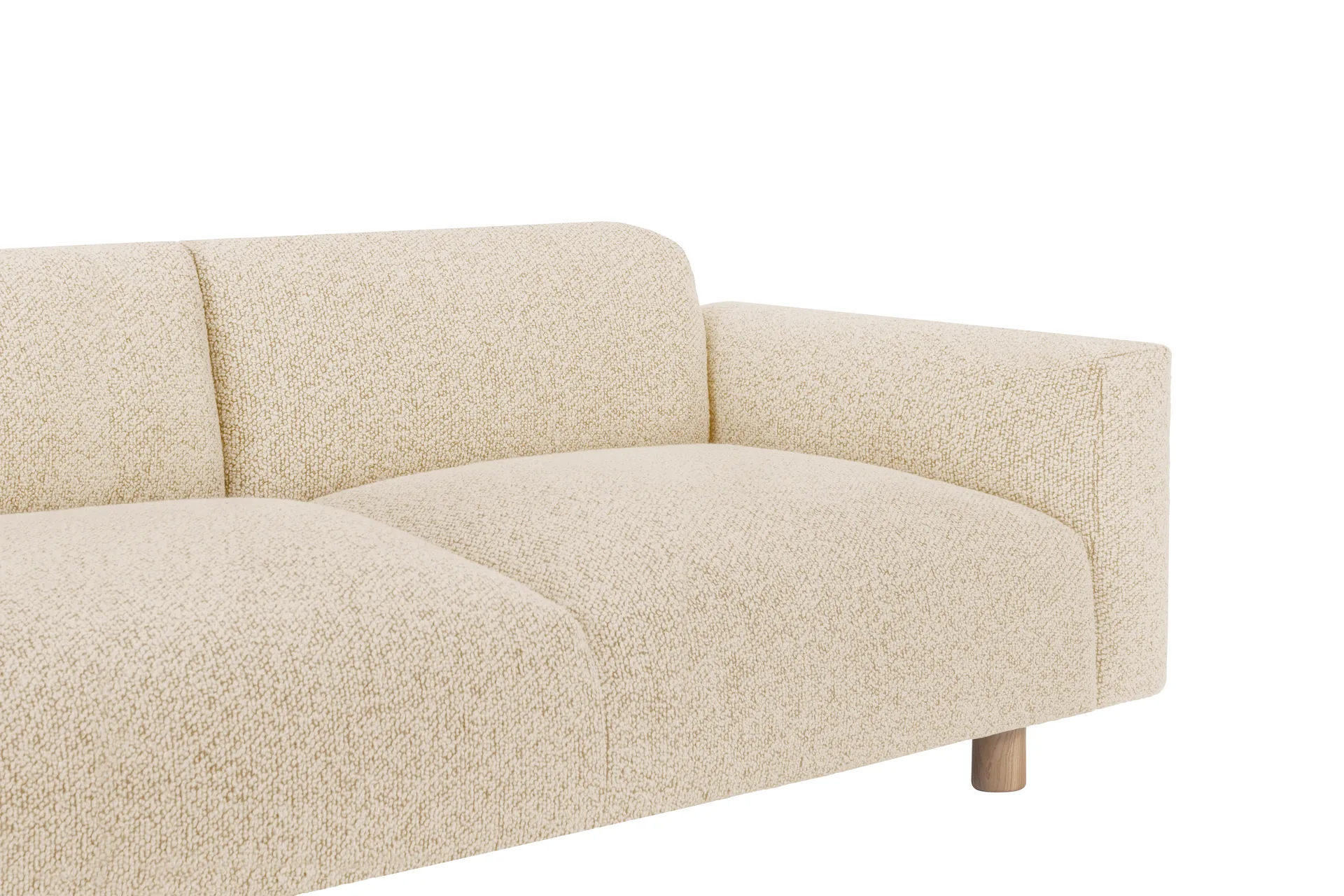 Koti 2-seater sofa 200 cm, Eggshell Hem