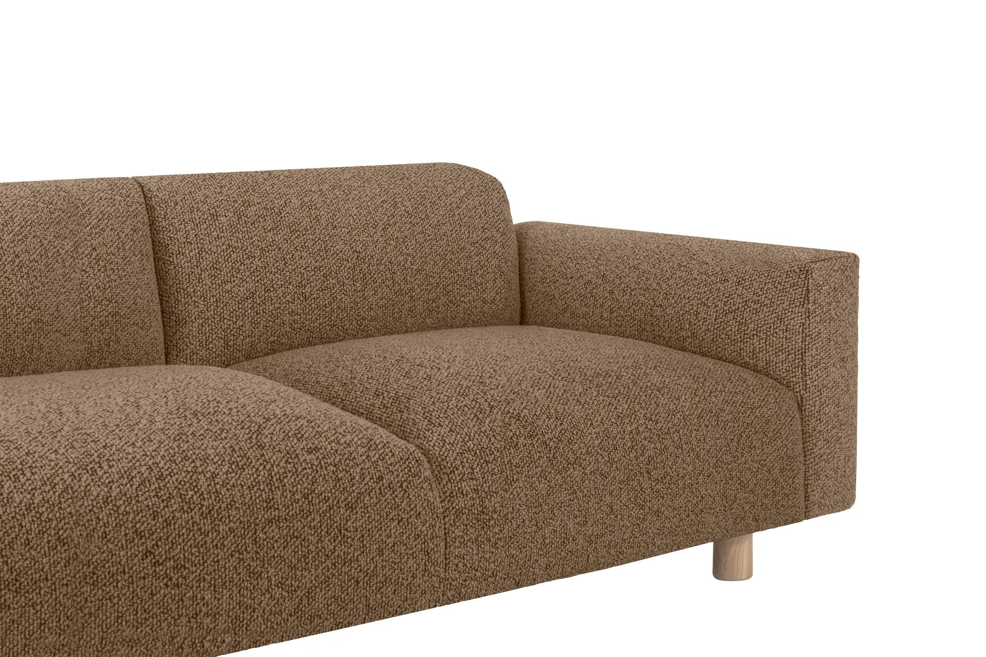 Koti 2-seater sofa 200 cm, Sawdust Hem