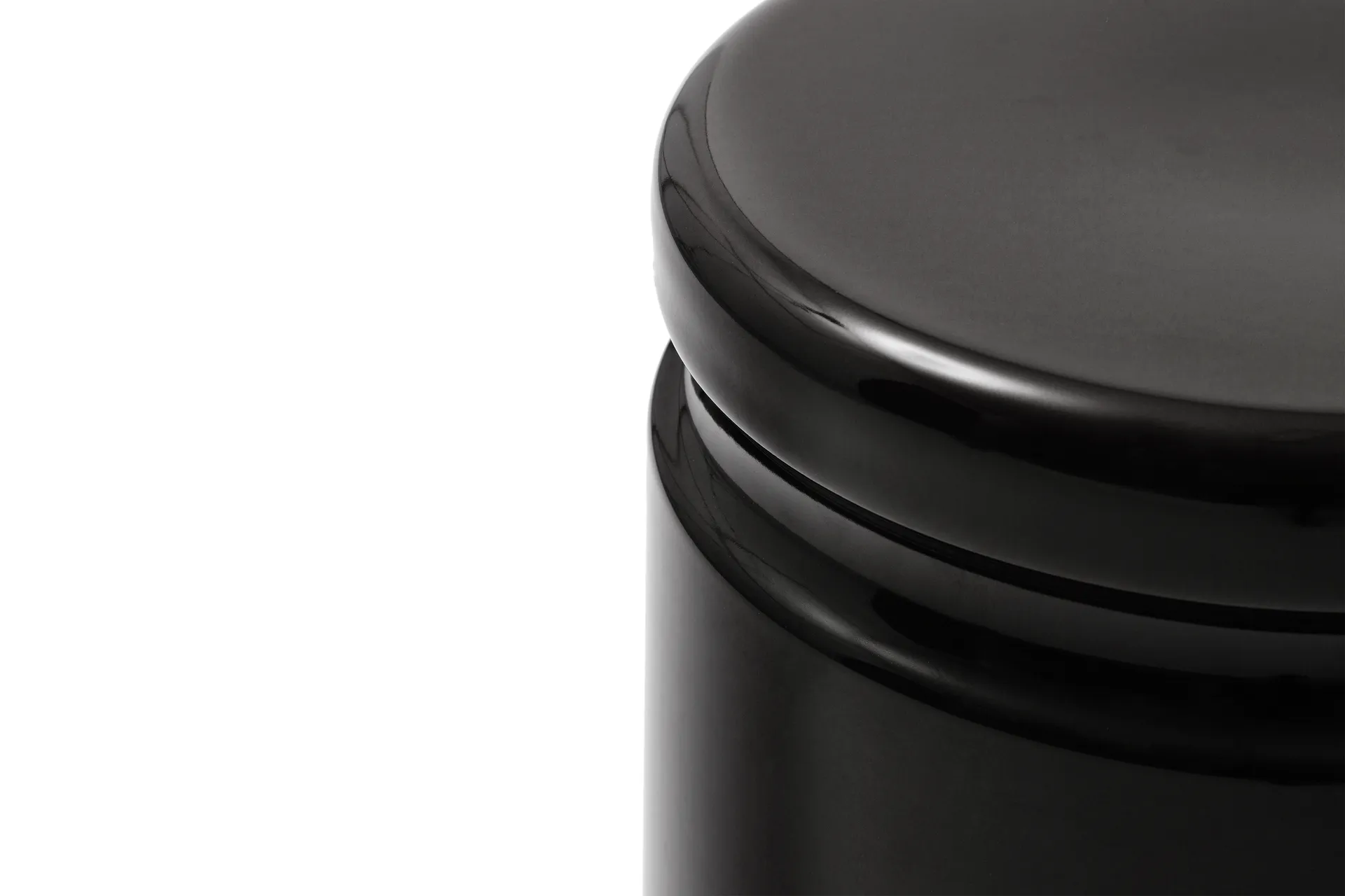 Last round stool Ø32x44 cm, Black Hem
