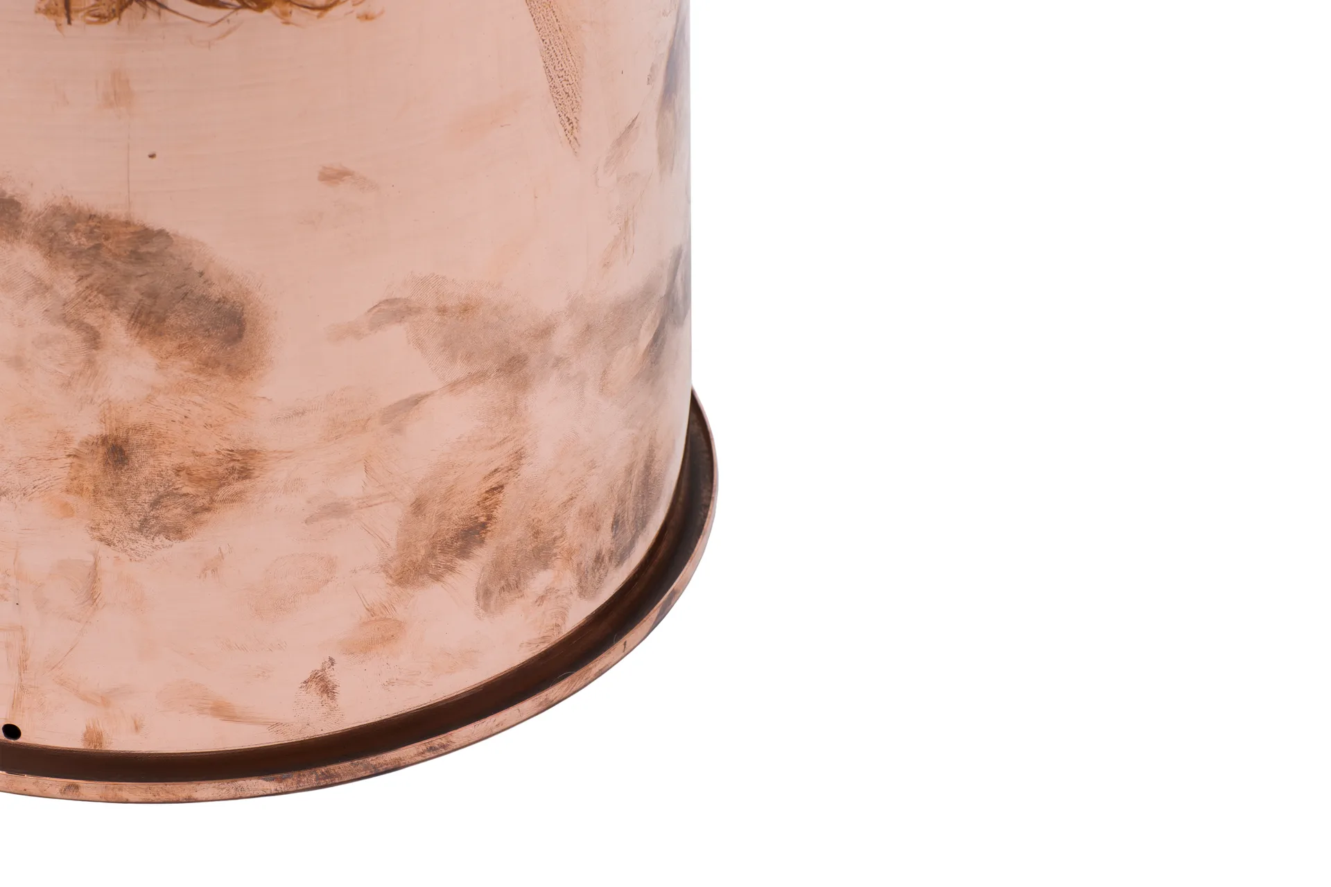 Last round stool Ø32x44 cm, Copper Hem