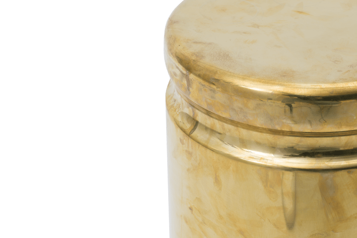 Last stool Ø32x44 cm, Brass Hem