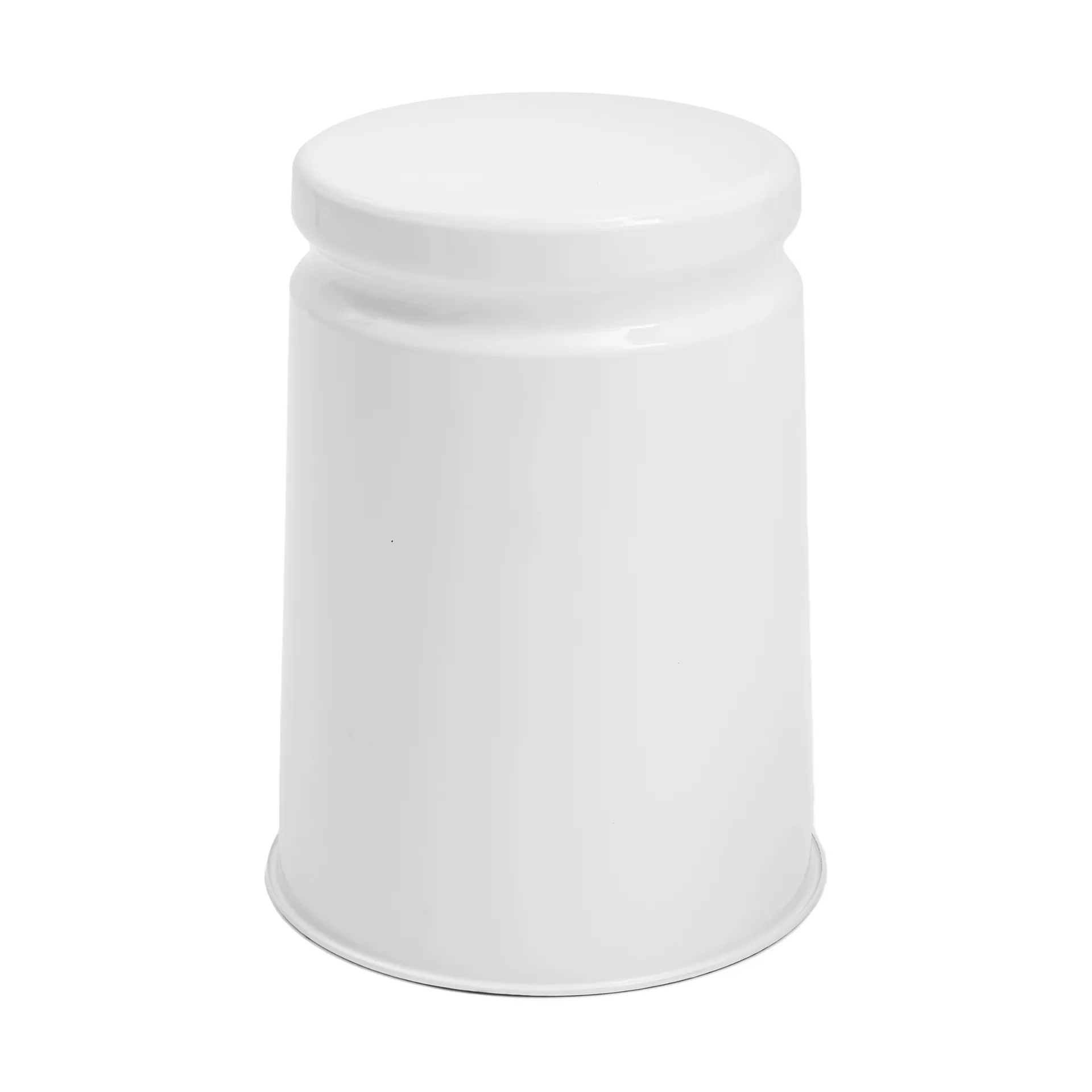 Last stool Ø32x44 cm, White Hem