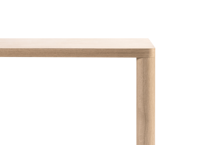 Log dining table 90x180 cm, Oak Hem