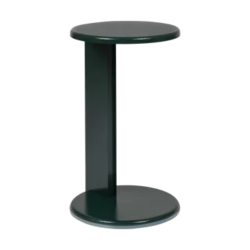 Lolly side table 56 cm - Black green gloss - Hem