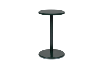 Lolly side table 56 cm - Black green gloss - Hem