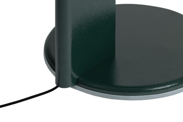 Lolly side table 56 cm - Black green gloss - Hem