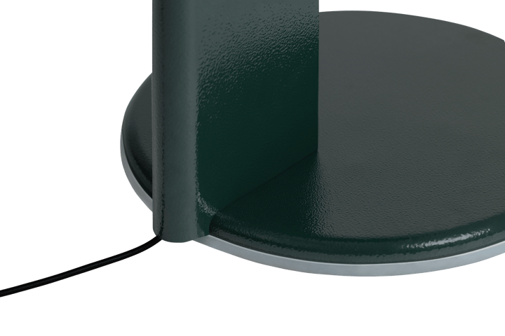 Lolly side table 56 cm, Black green gloss Hem