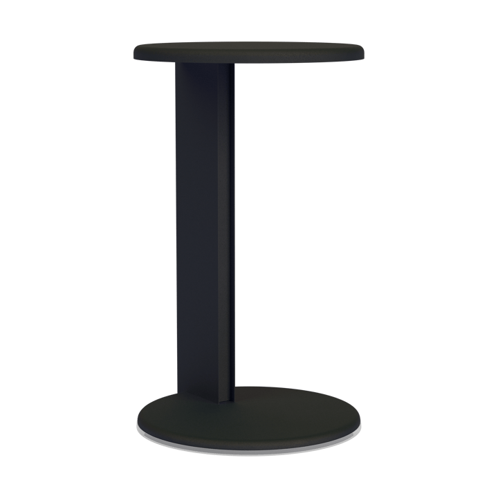 Lolly side table 56 cm - Black grey matte - Hem