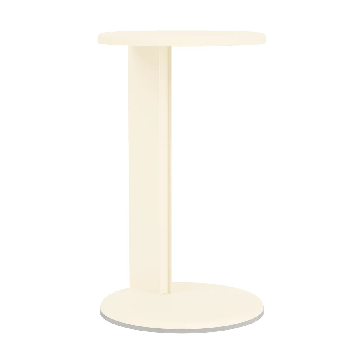 Hem Lolly side table 56 cm Cream matte | Scandinavian Design | Side tables | White