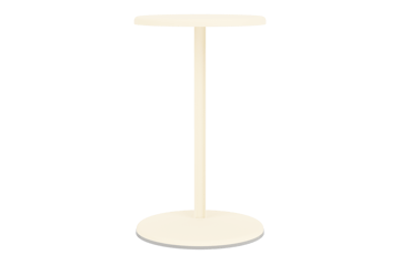 Lolly side table 56 cm - Cream matte - Hem