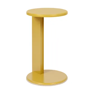 Lolly side table 56 cm - Ochre yellow gloss - Hem