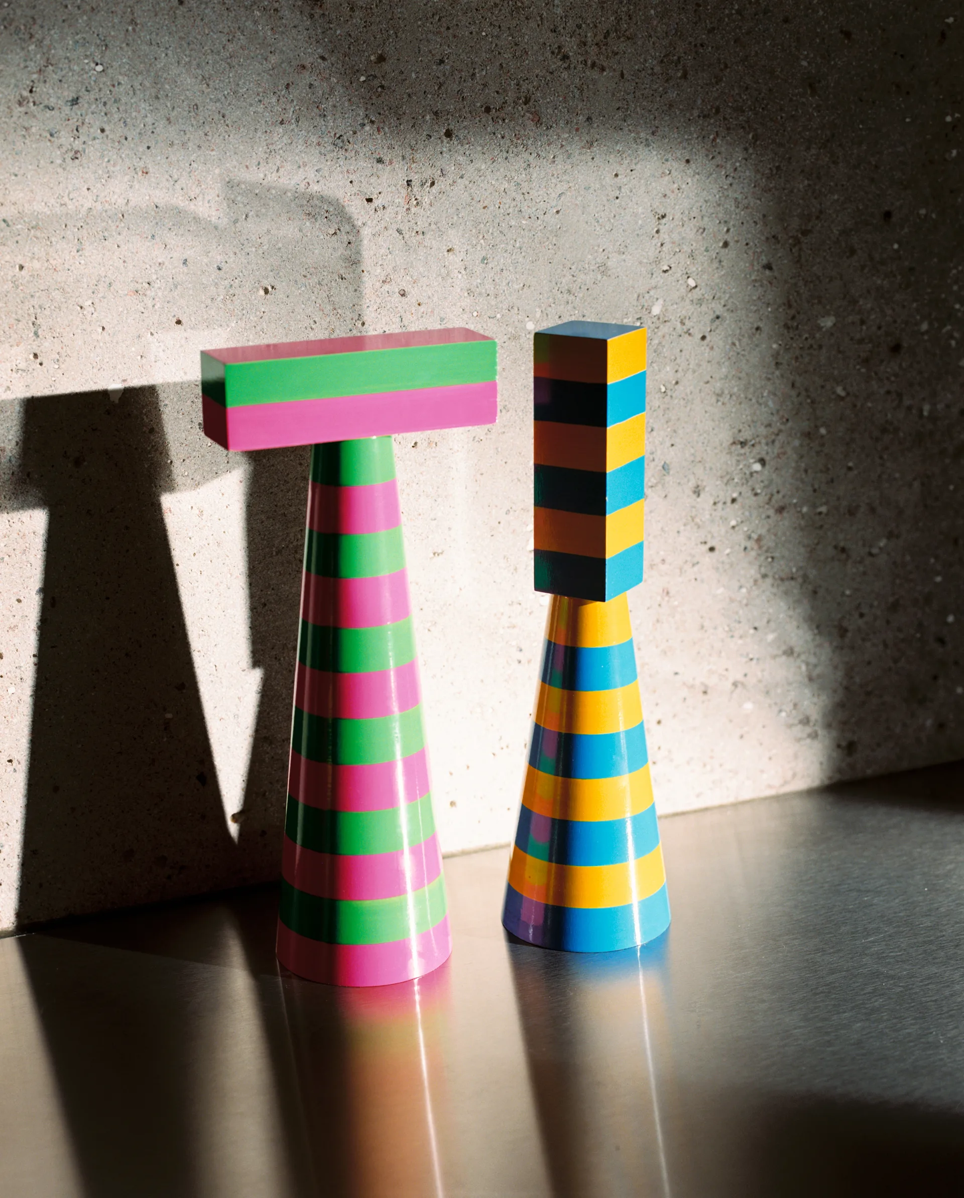 Molino Horizontal salt- & pepper mill 29 cm, Green-magenta Hem