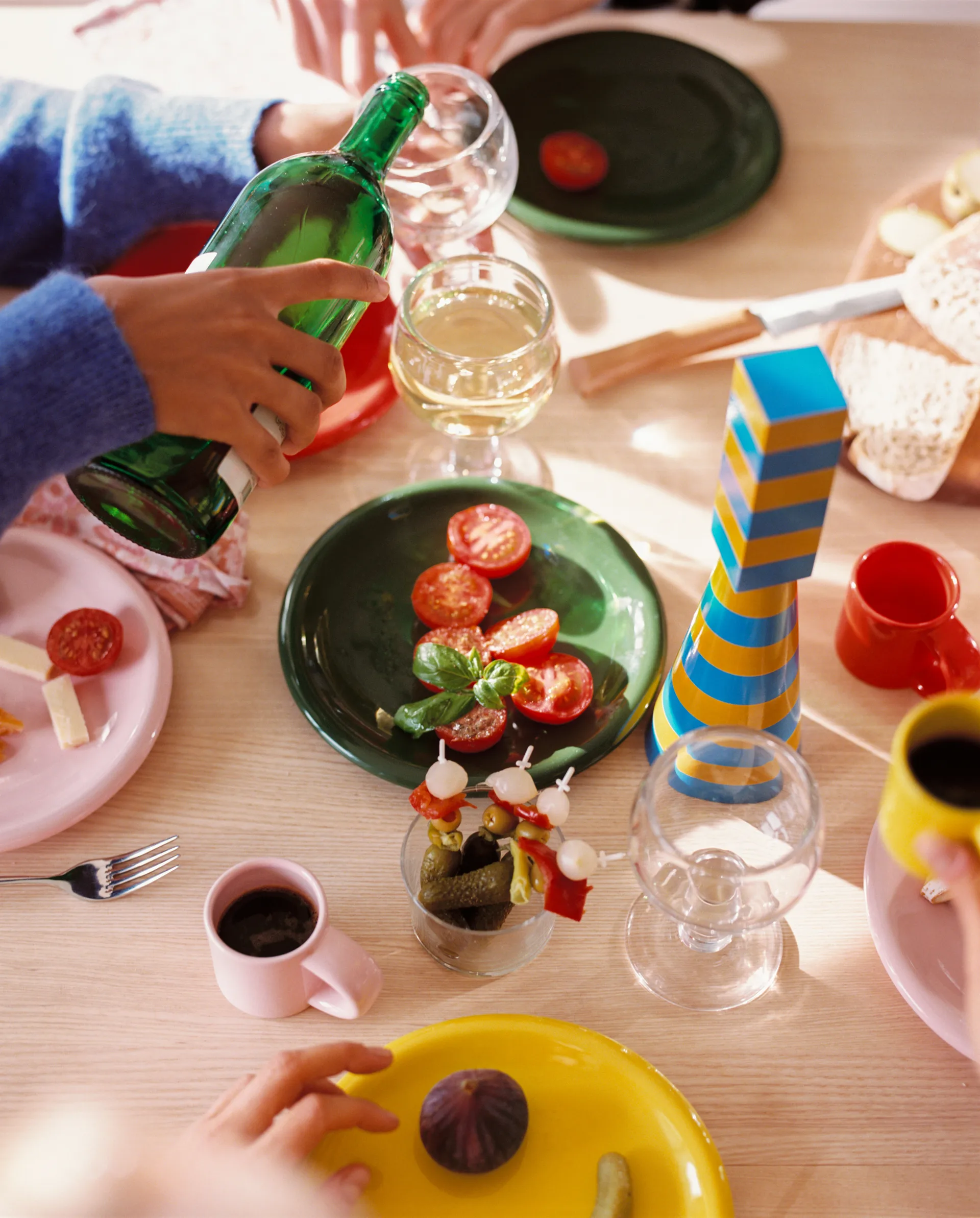 Molino Vertical salt- & pepper mill 29 cm, Honey-blue Hem