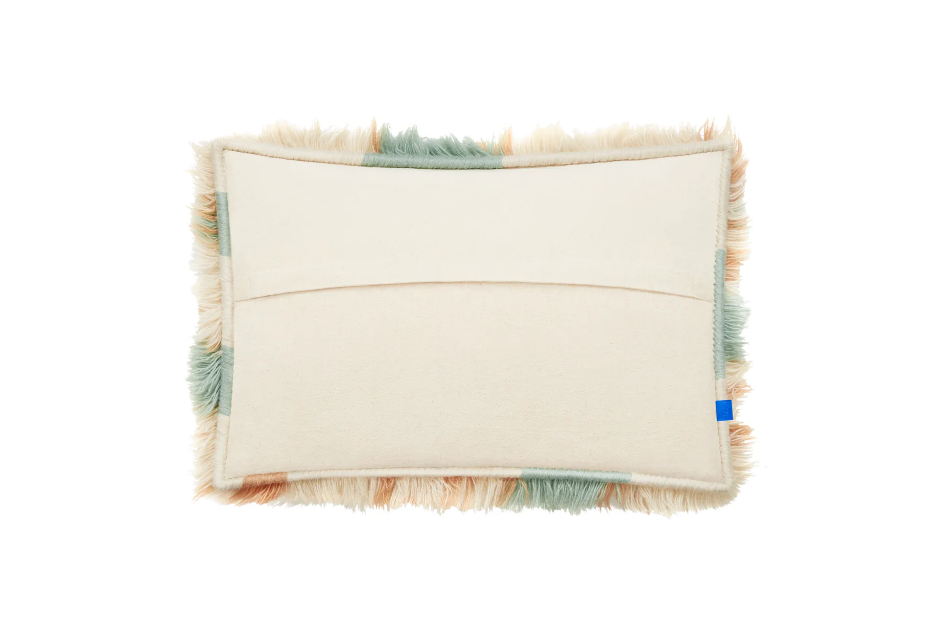 Monster cushion Large 40x60 cm, Turquoise-peach Hem