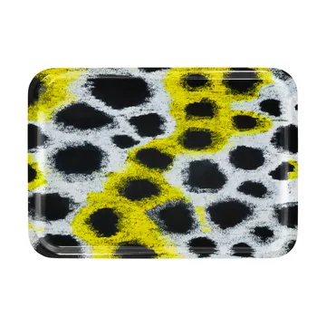 Monster tray Medium 37x53 cm - White-yellow-black - Hem