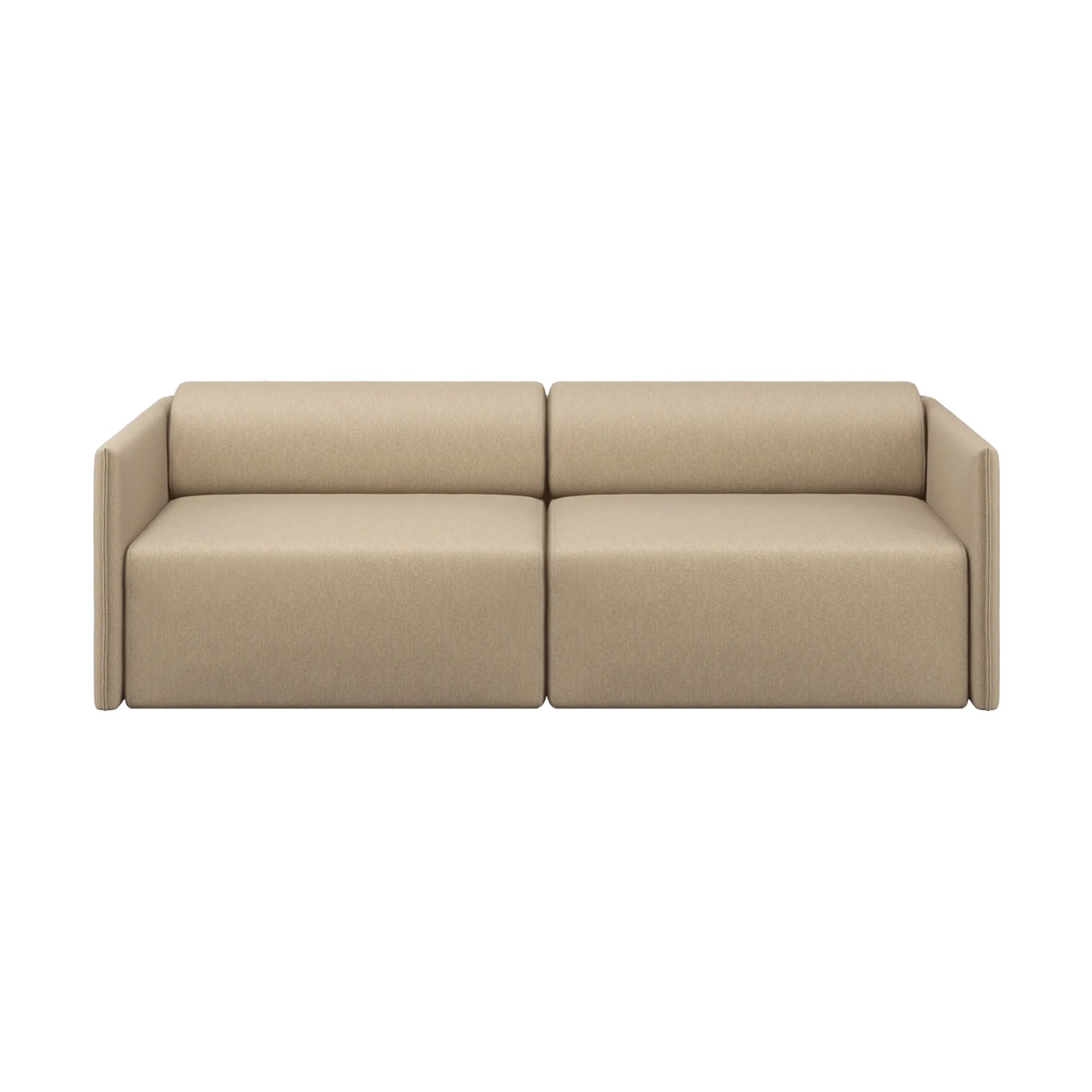 Palo Block 2-seater sofa Low 200 cm, Beige Hem