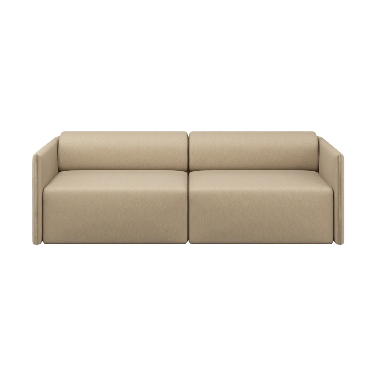 Hem Palo Block 2-seater sofa Low 200 cm Beige | Scandinavian Design | Sofas | Beige