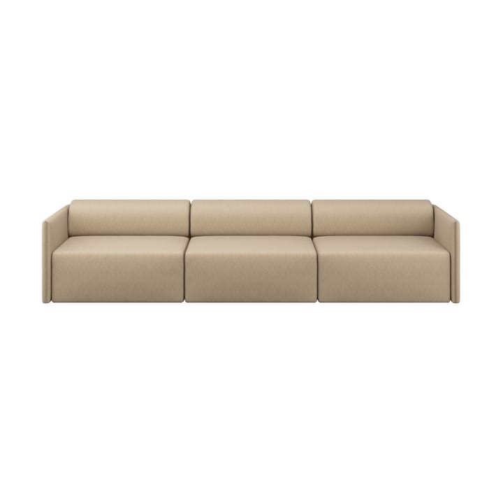 Palo Block 3-seater sofa Low 295 cm - Beige - Hem