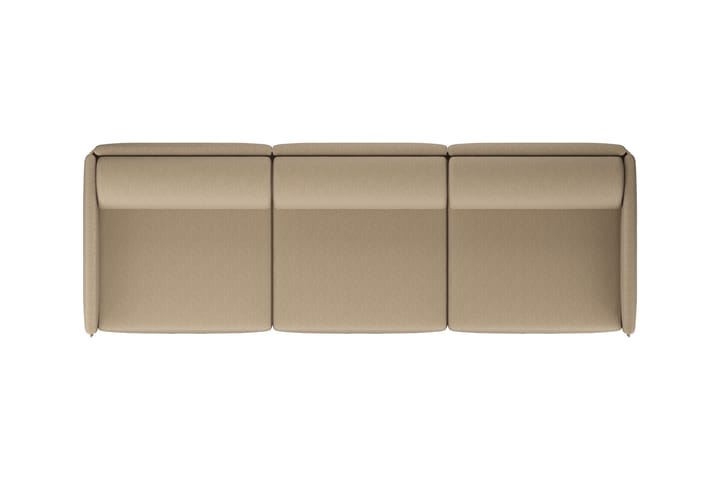 Palo Block 3-seater sofa Low 295 cm, Beige Hem