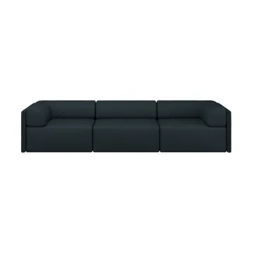 Palo Block 3-seater sofa with arm rest Low 295 cm - Pine - Hem