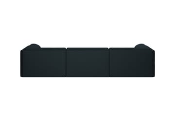 Palo Block 3-seater sofa with arm rest Low 295 cm - Pine - Hem