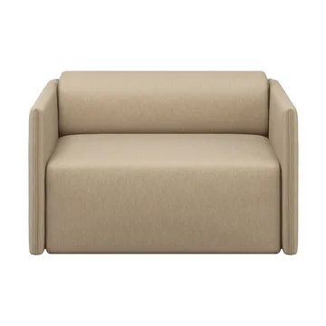 Palo Block Single-seater arm chair Low - Beige - Hem