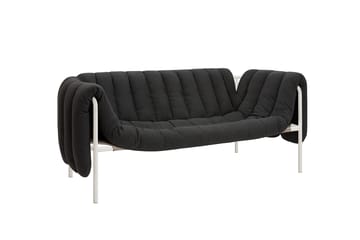 Puffy 2,5-seater sofa 205 cm - Anthracite-cream - Hem
